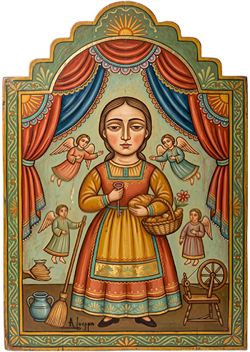 Retablo of St. Zita
