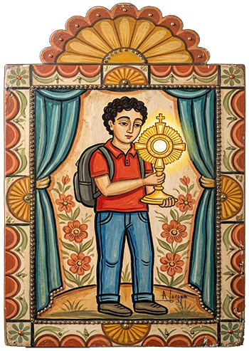 Retablo of St. Carlo Acutis