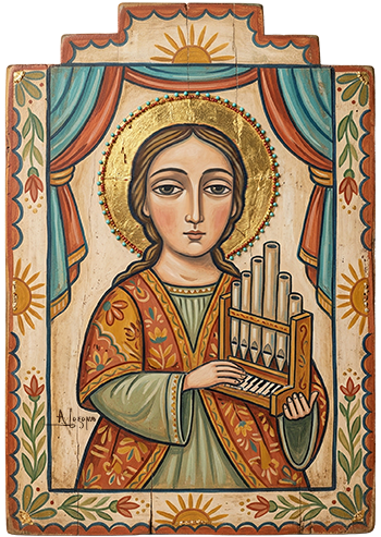 Retablo of St. Cecilia