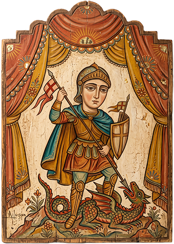 Retablo of St. George