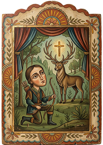 Retablo of St. Hubert