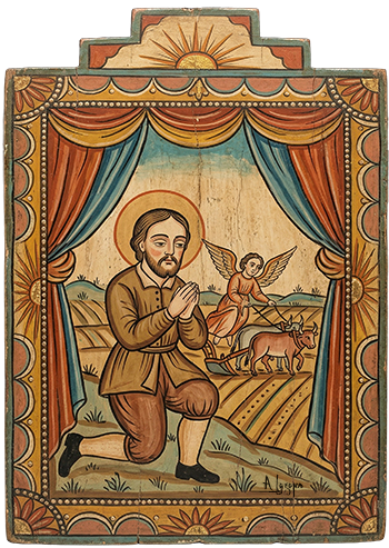 Retablo of St. Isidore the Farmer